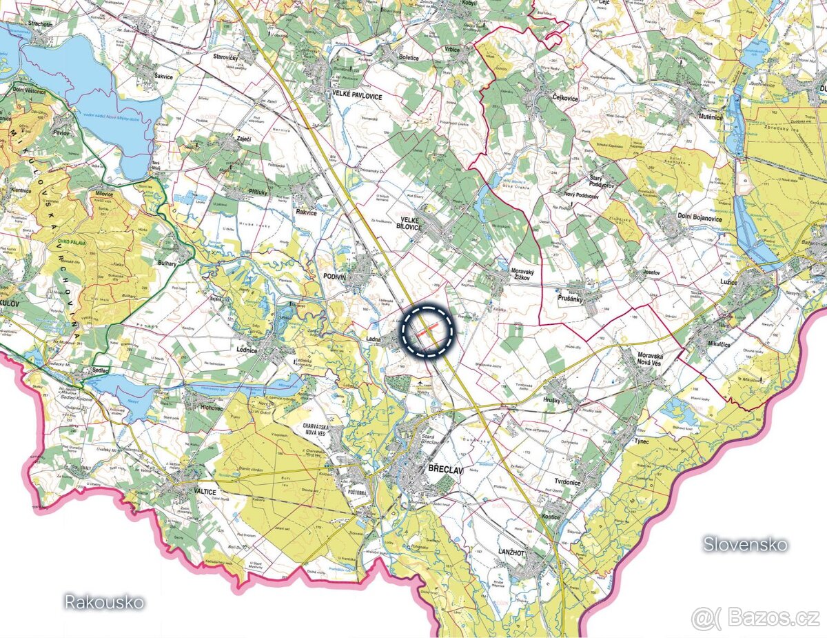 Zemědělská půda, prodej, Ladná, Břeclav - 3