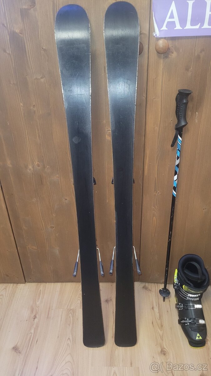 Dětsky lyžařská set - lyže, boty, hůlky - 3