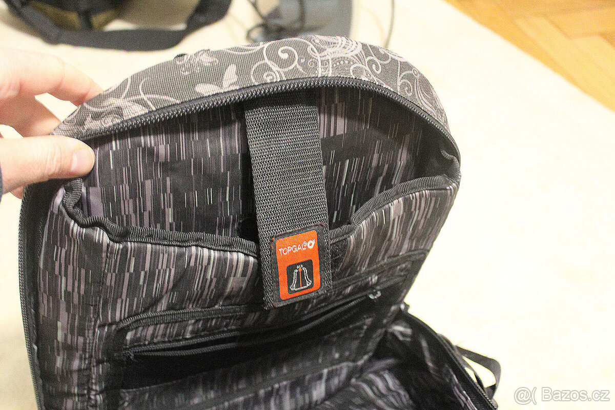 školní batoh Topgal Street Hit černo-šedý - 3