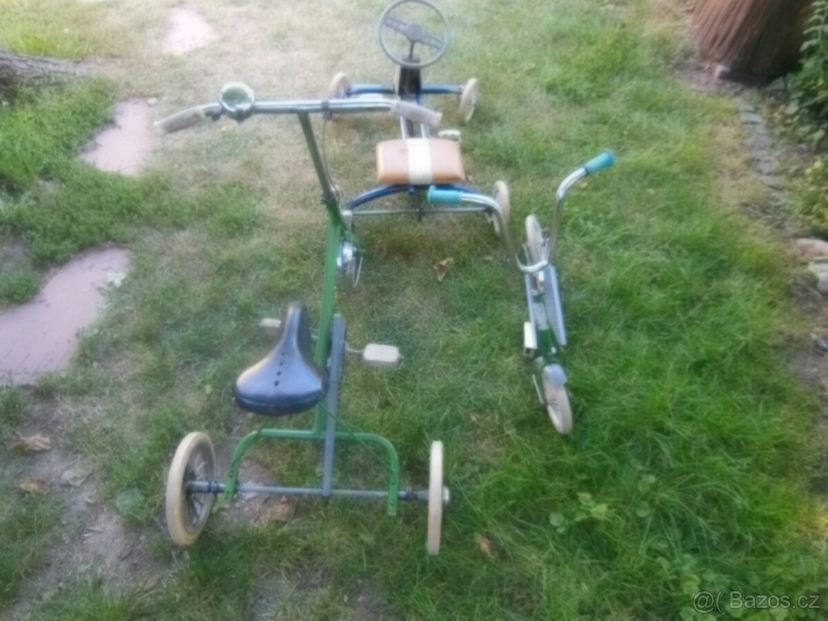Trojkollky a koloběžky. - 3