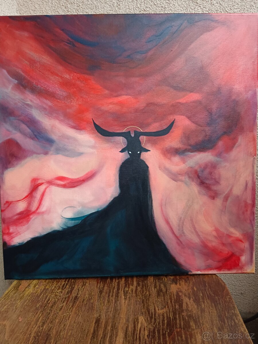 Svědek - autorský obraz - 3