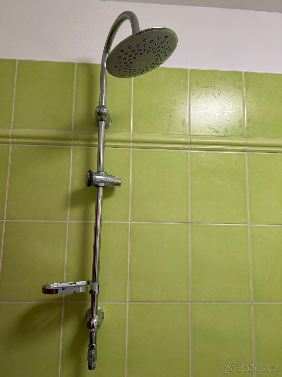Sprchová zástěna + sprchový set včetně baterie - 3