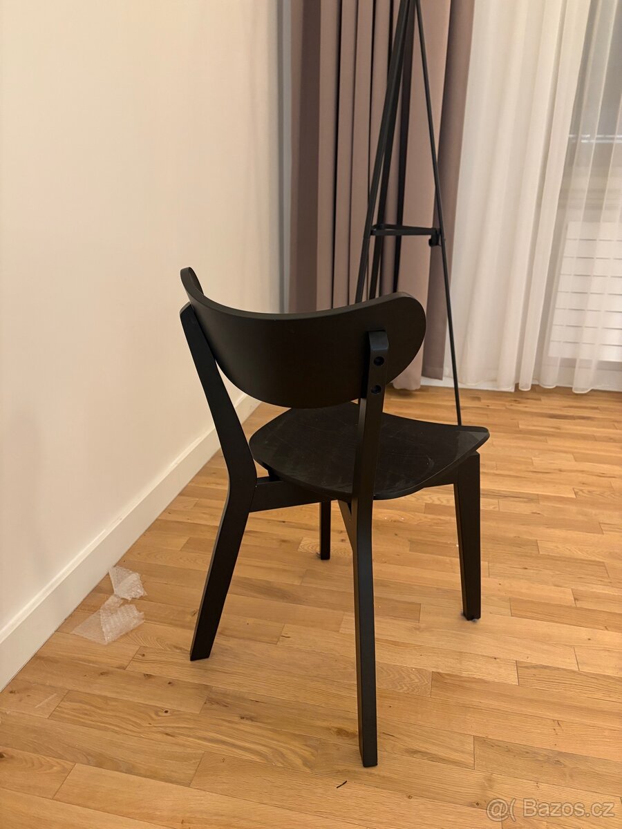 Černá jídelní židle (3ks) - 3