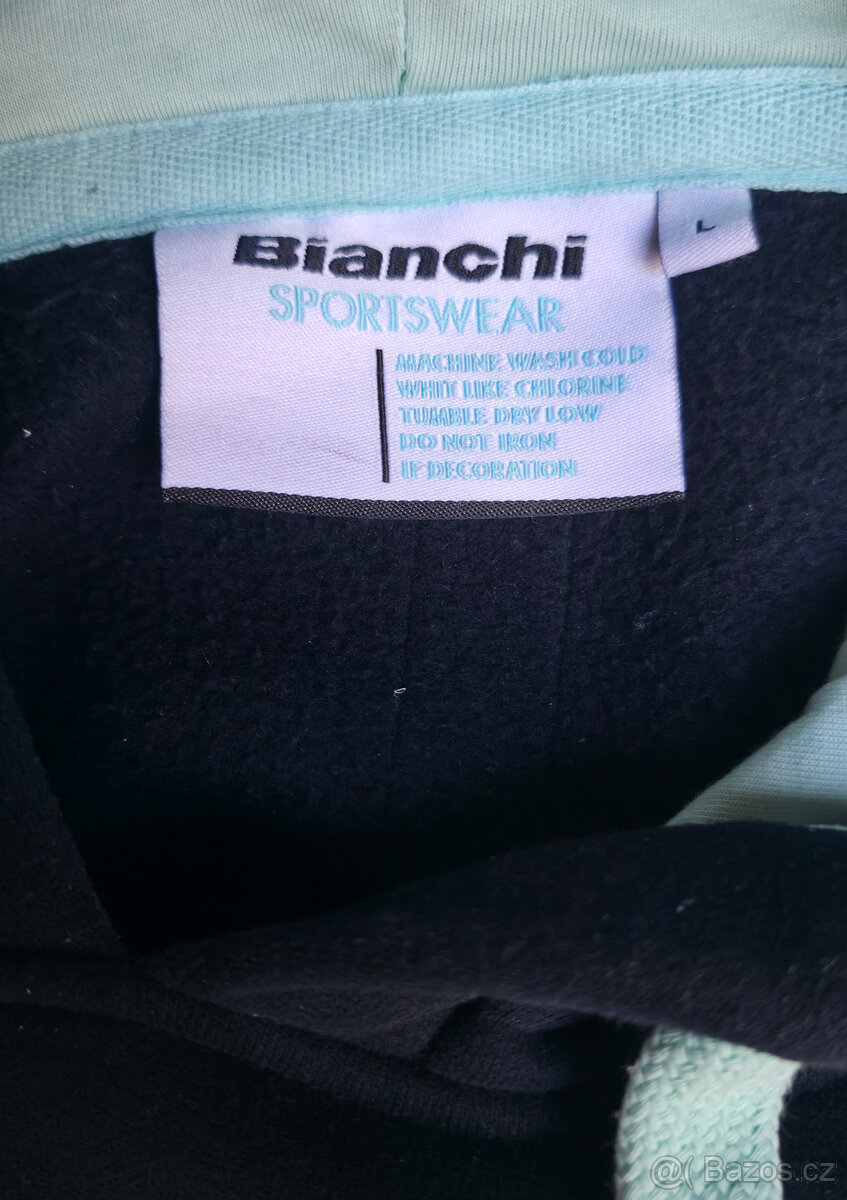 Mikina s kapucí Bianchi (vel. L) - 3