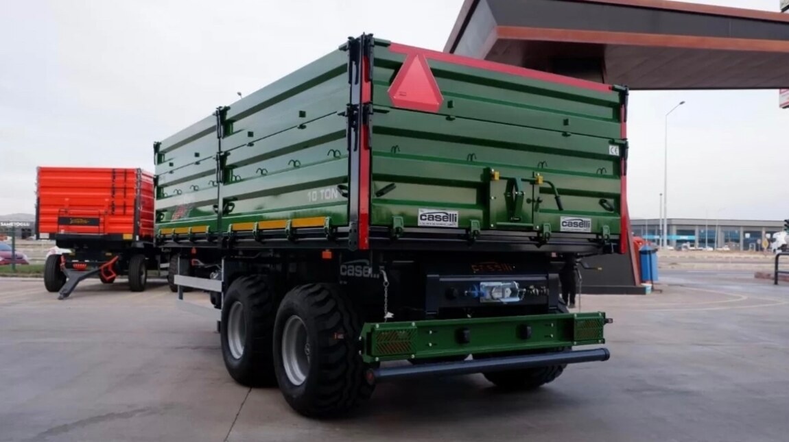 Traktorový vlek caselli 10t tandem - 3