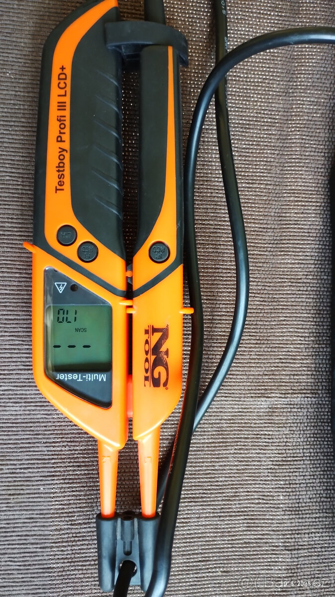 Zkoušečka NG Testboy LCD PROFI CAT IV 1000V - 3