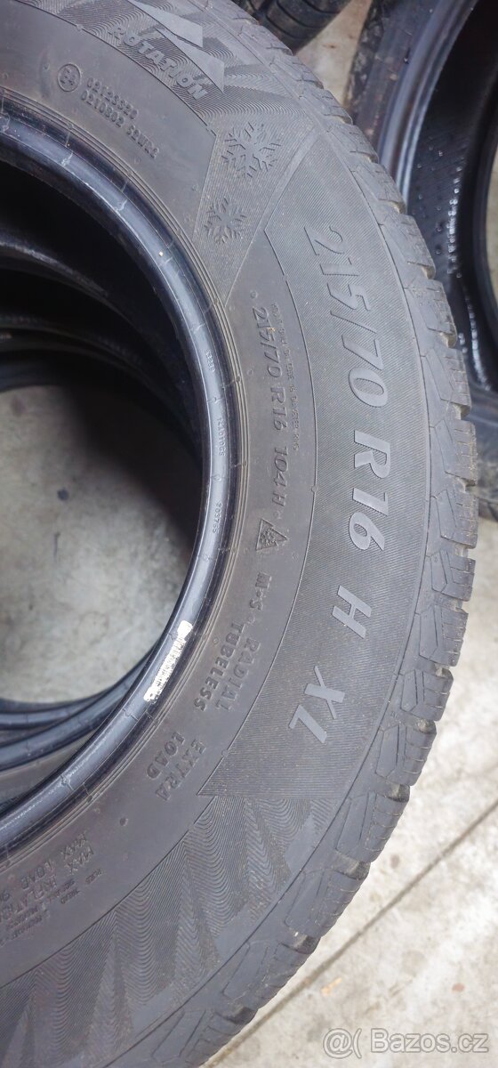 215/70/16 zimni 99% vzorku Matador - 3