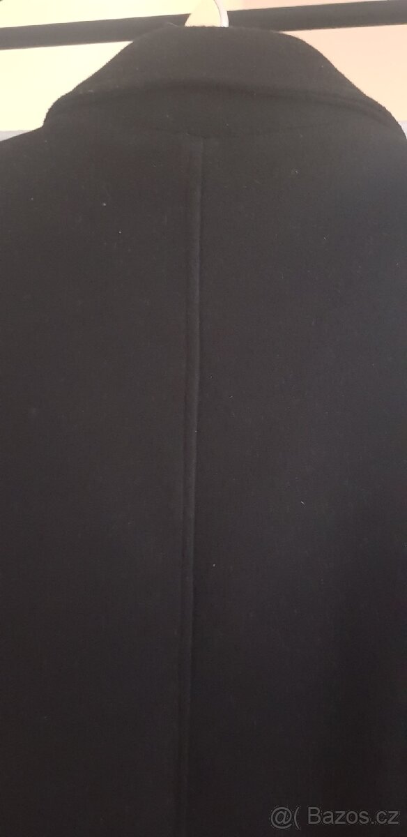 Pánský kabát černý - 3