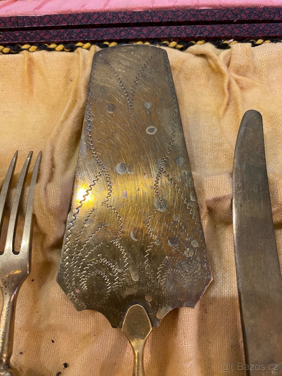 Starožitné stříbrné příbory - 3
