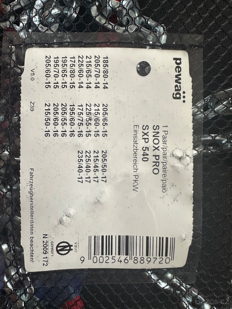 PEWAG SNOX PRO SXP 540 sněhové řetězy - 3