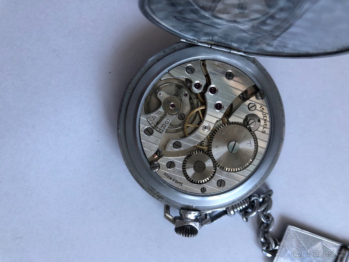Kapesní hodinky TITUS GENEVE top stav - 3