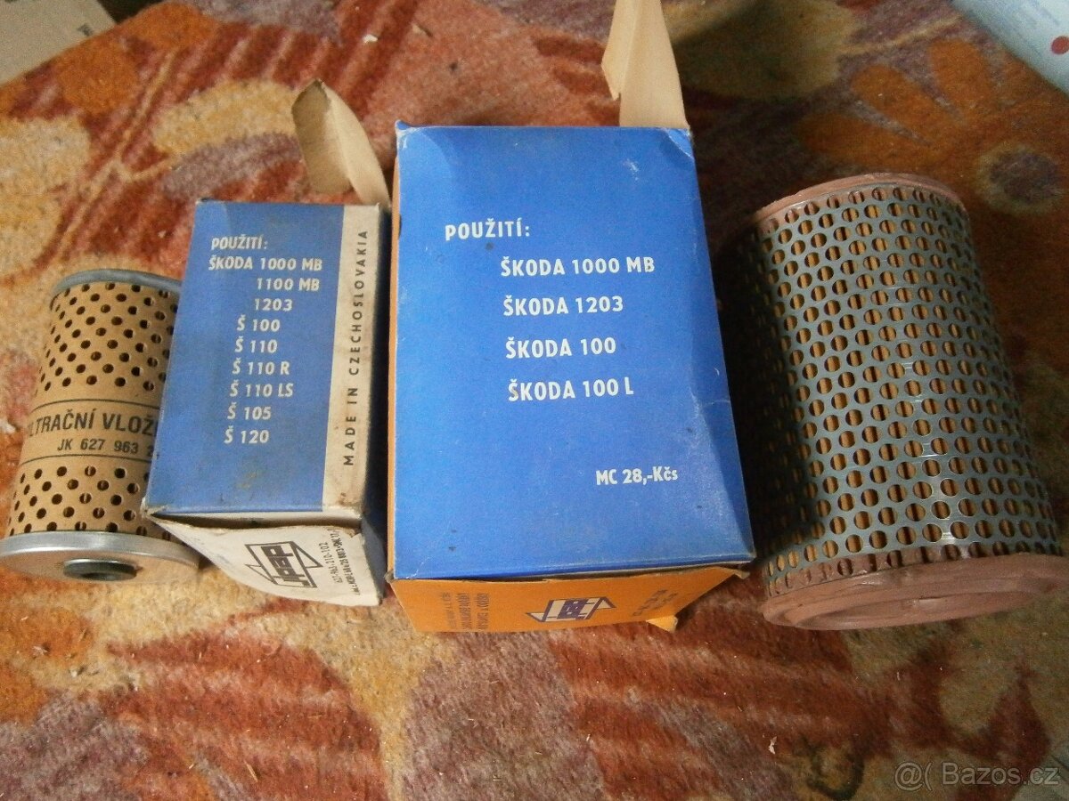 škoda 100 filtry,hadice,silenbloky - 3