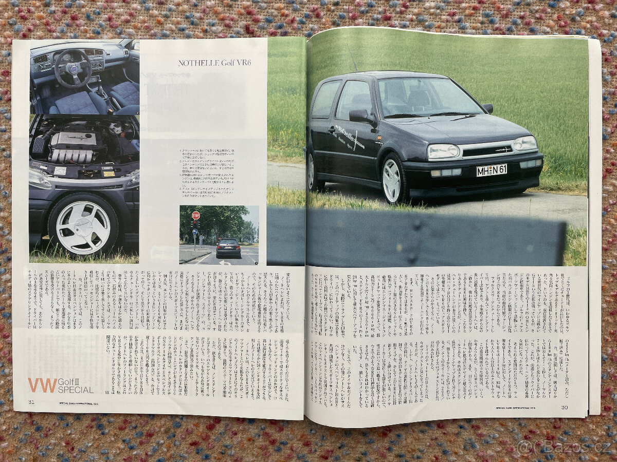 3x časopisy SPECIAL CARS VW Volkswagen 90. léta tuning - 3