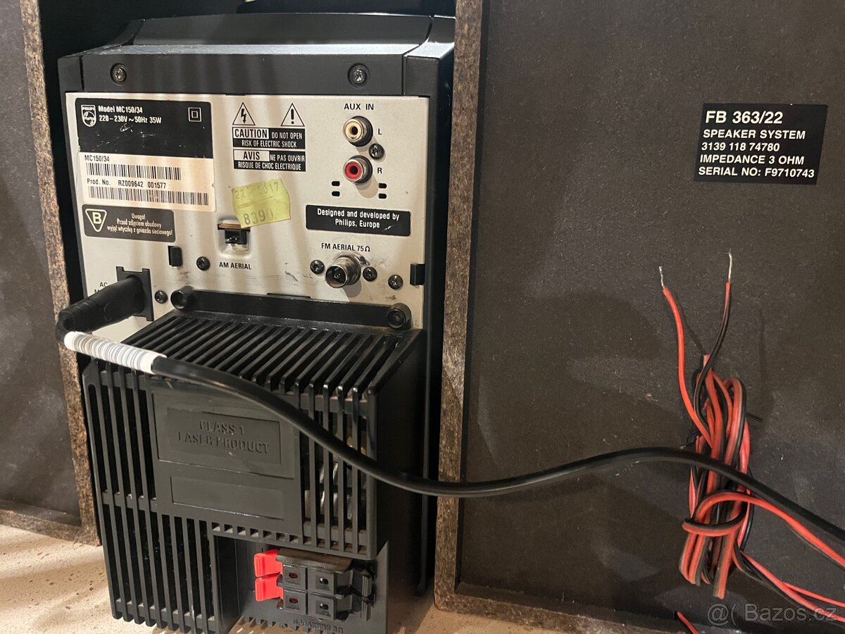 Hifi mikrosystém Philips MC150/34 - 3
