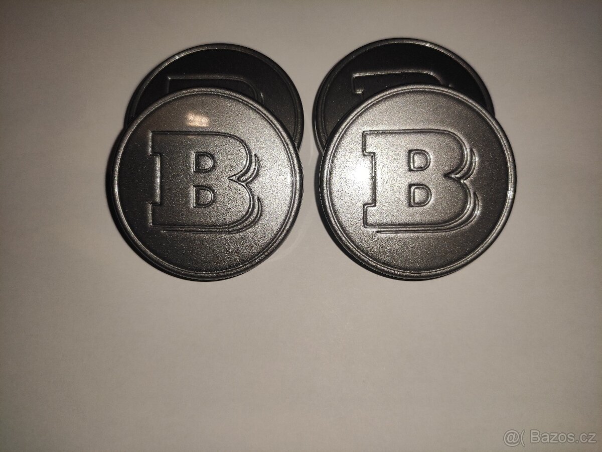 Krytky Smart brabus ocelové originál - 3