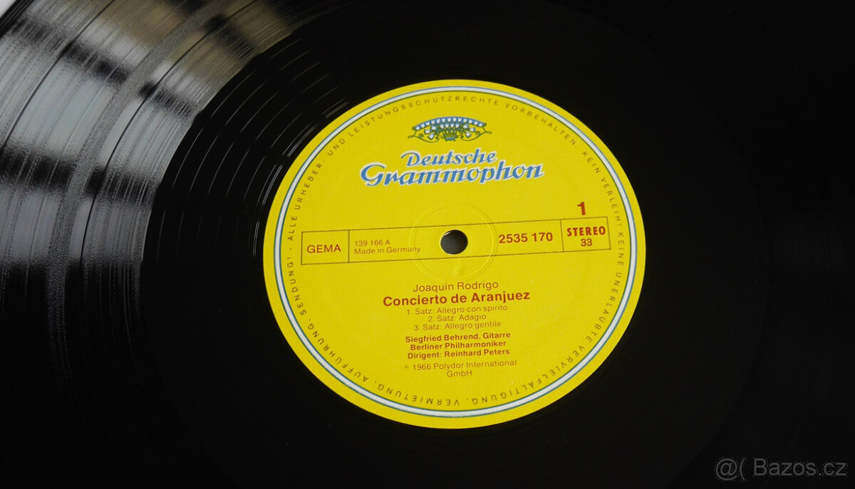 Rodrigo - Konzertserenade Für Harfe (LP) - 3