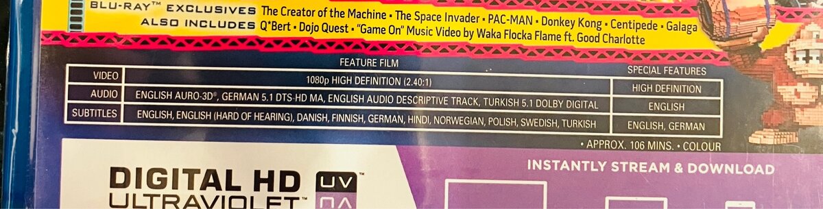 bluray disk pixels auro3d - 3