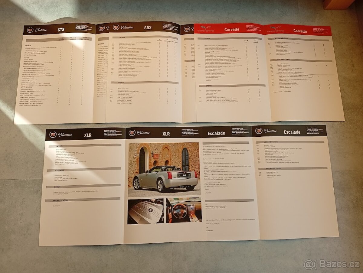 Cadillac CTS, SRX, XLR, Escalade, Corvette - 3