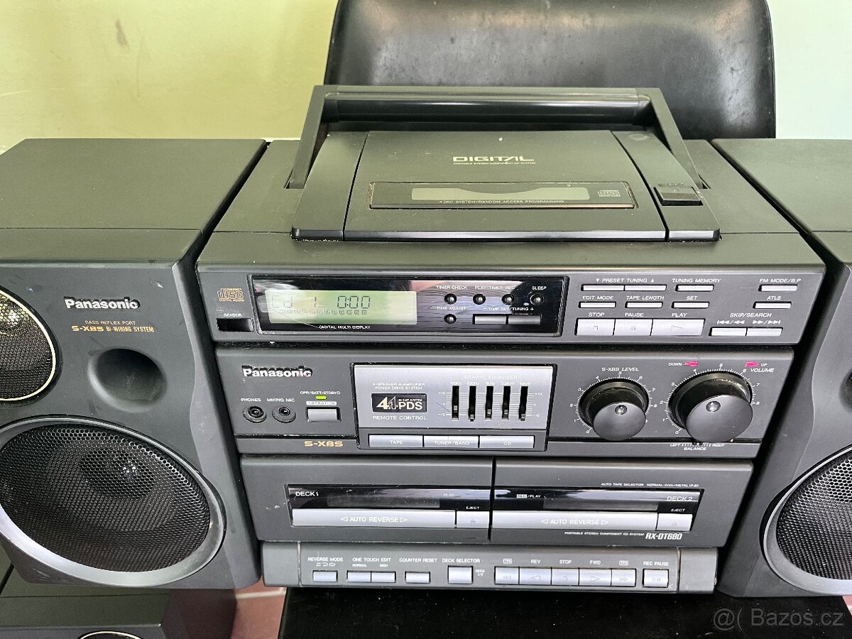 Prodám boombox Panasonic RX-DT680 - 3