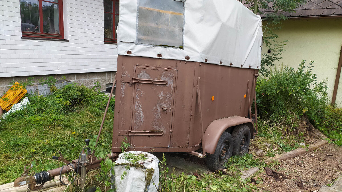 Prodám přívěs - přepravník na koně, sleva - 3