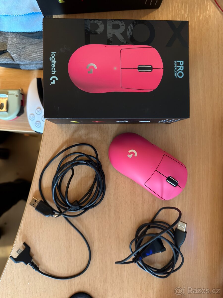 Logitech g pro x superlight ružová - 3