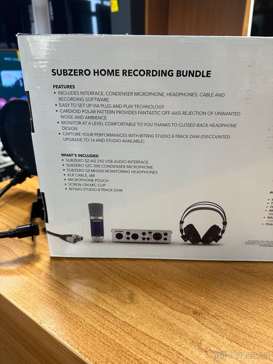 SubZero BASE-2 Home Recording Bundle - 3