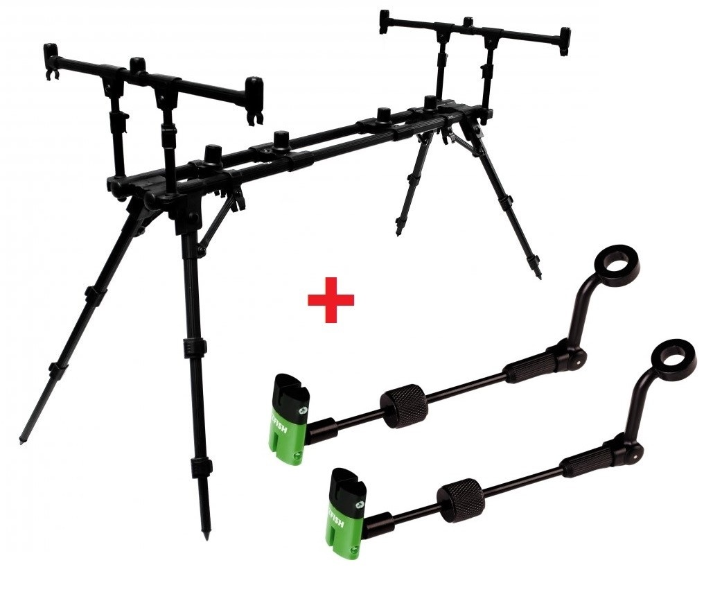 Nový Zfish Stojan Rod Pod Construct 3 Rods - 3