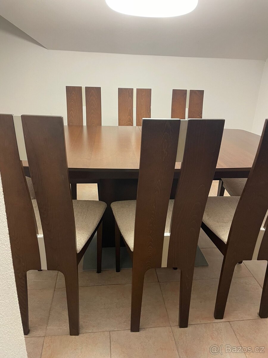 Prodám jídelní stůl a židle - 3