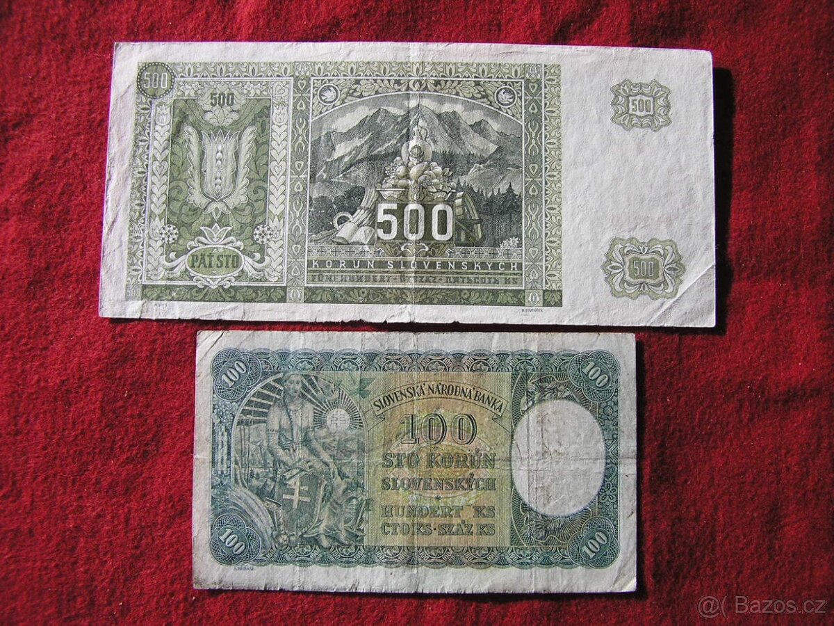 BANKOVKY SLOVENSKÝ ŠTÁT: 1939-1945 - 3