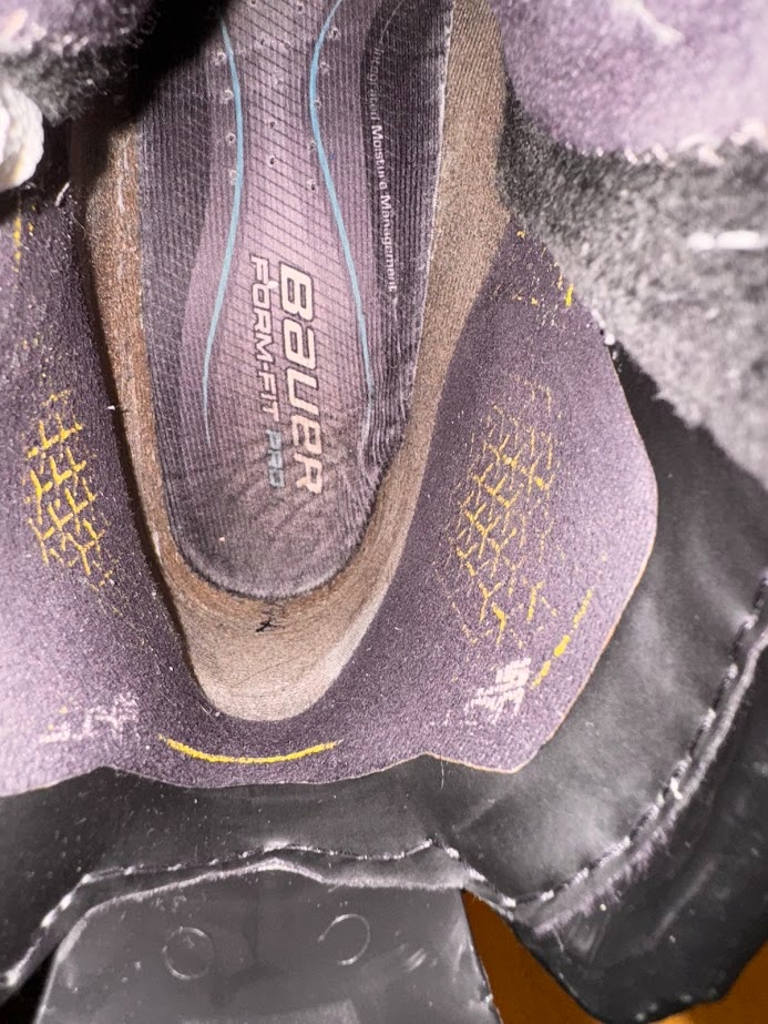 BRUSLE BAUER BAUER SUPREME ULTRASONIC vel. 43/8 FIT 3 - 3