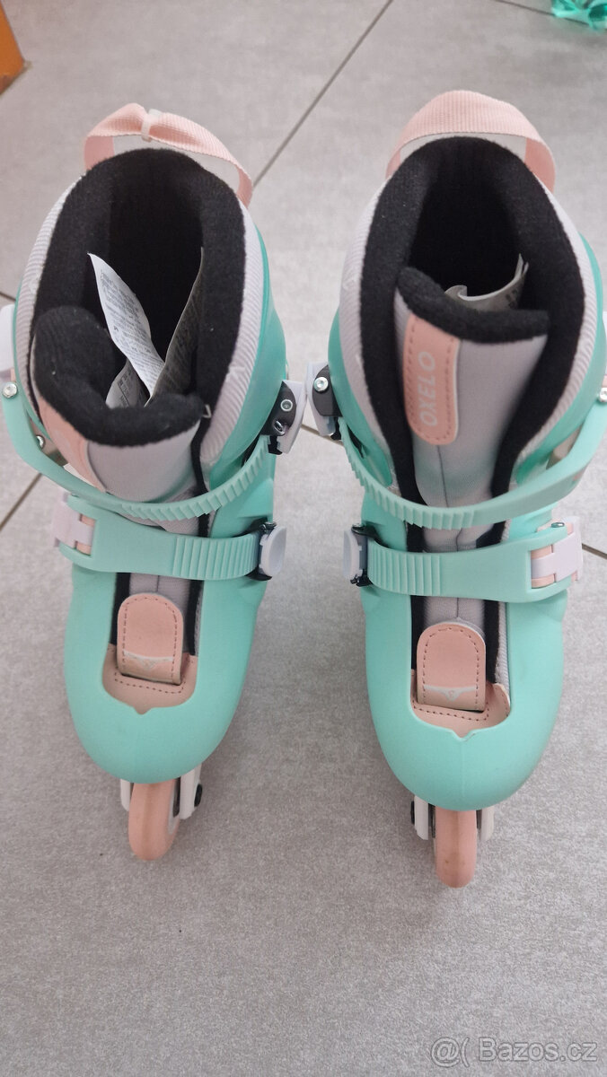 Prodám dětské in-lines Brusle, nastavitelná vel 28-30 - 3