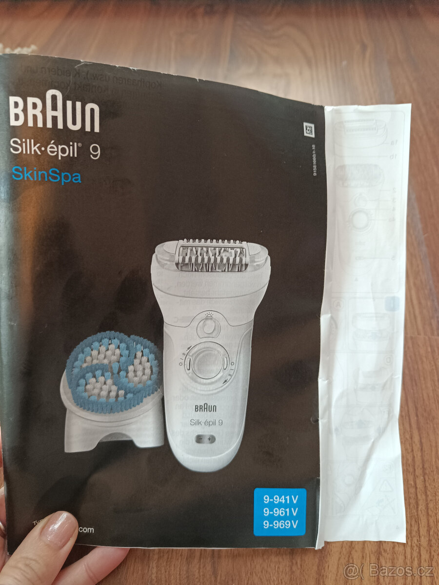 Braun Silk-épil 9 depilator, holici strojek, masazni aj. - 3