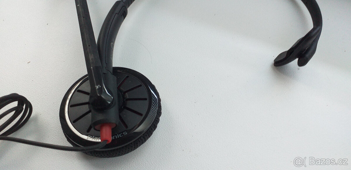 Použitý jednostranný Sluchátka Plantronics Černý 3215 USB-A - 3