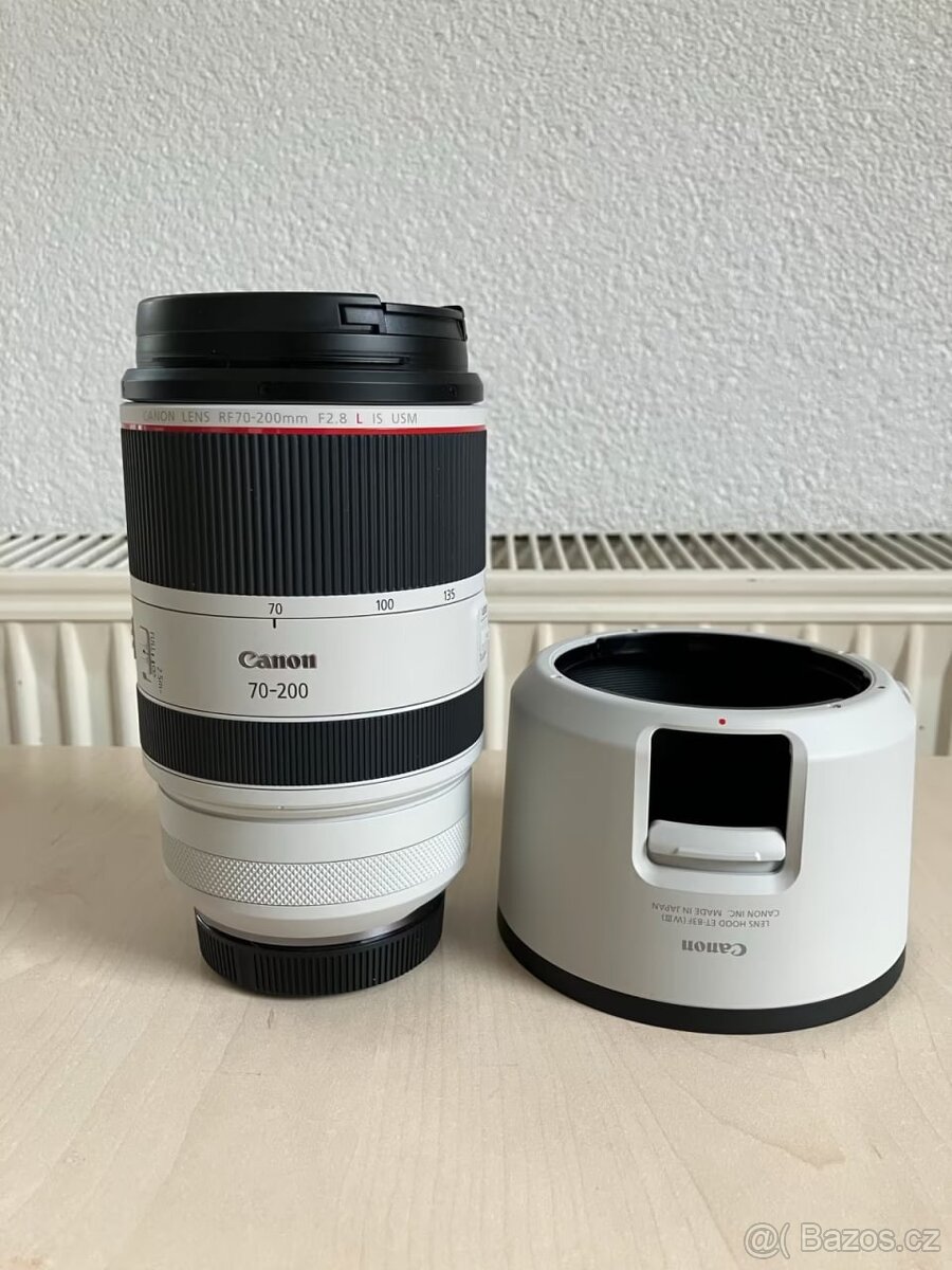 Objektiv Canon RF 70-200 mm F2.8 L IS USM EOS R JAKO NOVÝ - 3