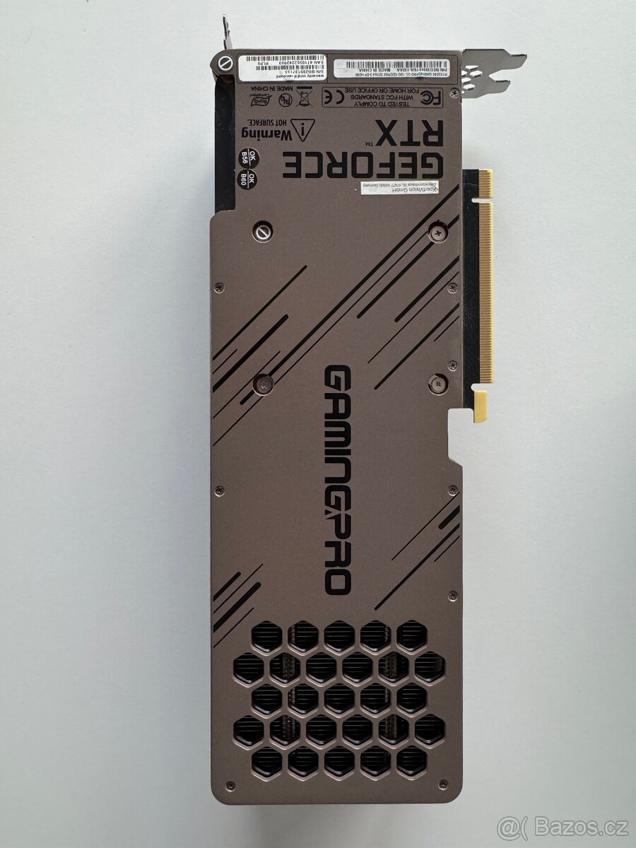 Grafická karta Palit GeForce RTX 3080 GamingPro OC - 3