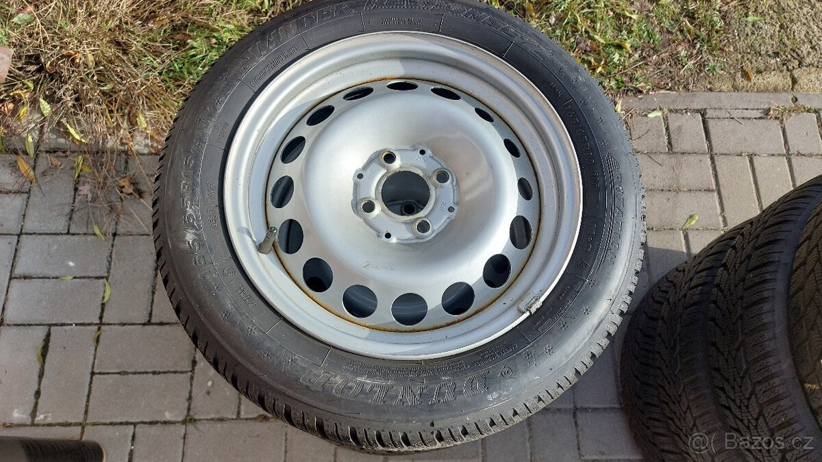 Kola zimní 15", RENAULT aj, rozteč 4x100mm, pneu 165/65/15 - 3