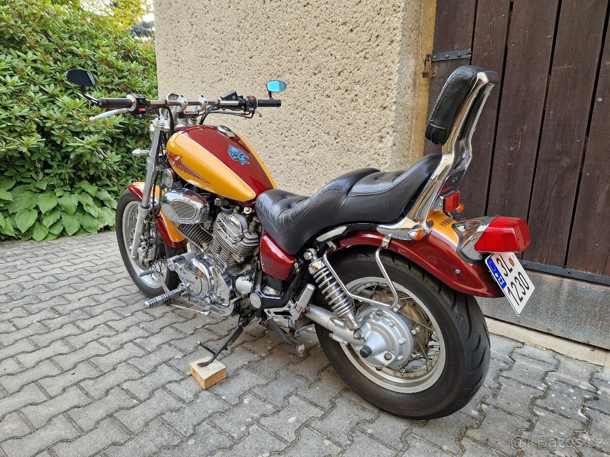 Yamaha Virago XV750 ZIMNÍ CENA 45.000,-Kč - 3