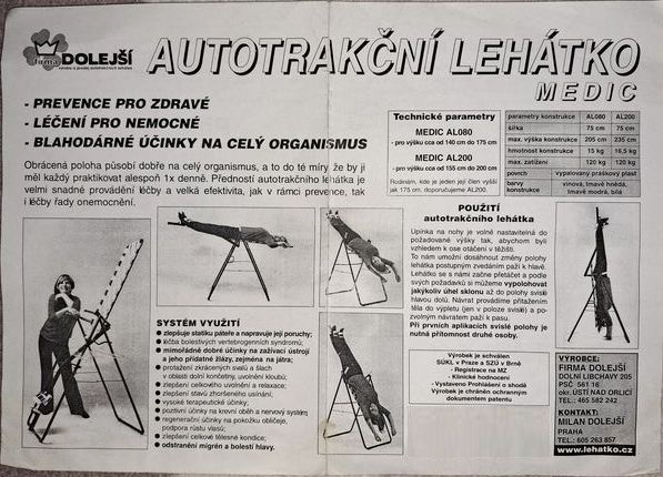 Autotrakční lehátko MEDIC - 3