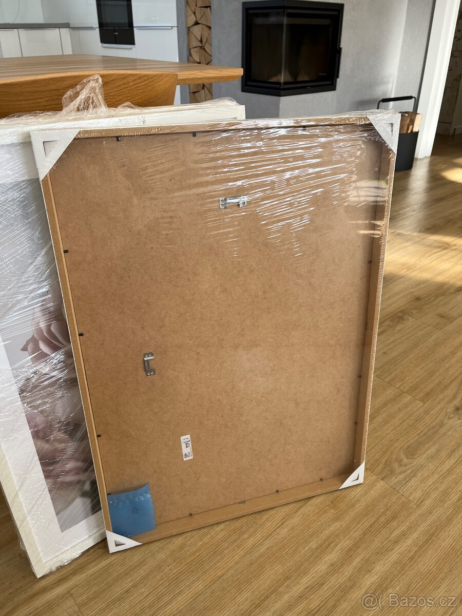 3x bílý rám Ikea 50x70cm - 3