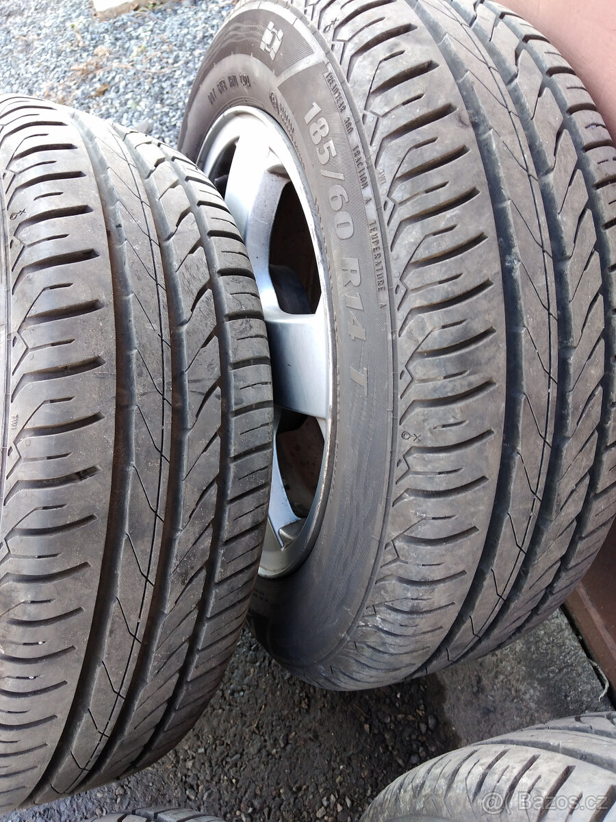 Alu kola R14 Fabia 1 s pneumatikami - 3