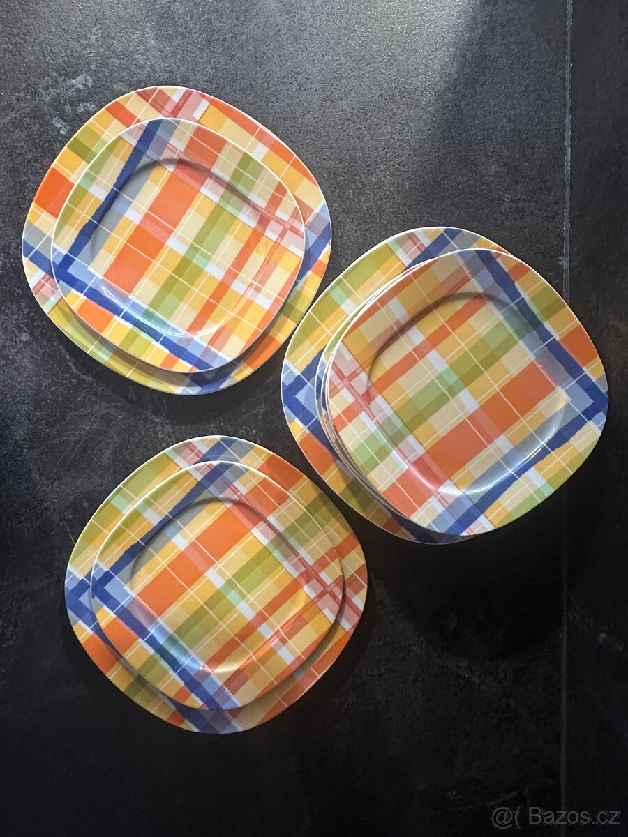 Sada 13 ks mělké a dezertní talíře Leon/ Thun - 3