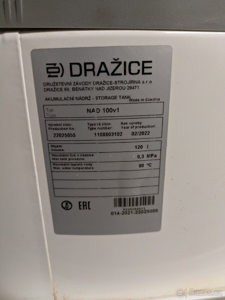 Dražice akumulační nádrž - 3