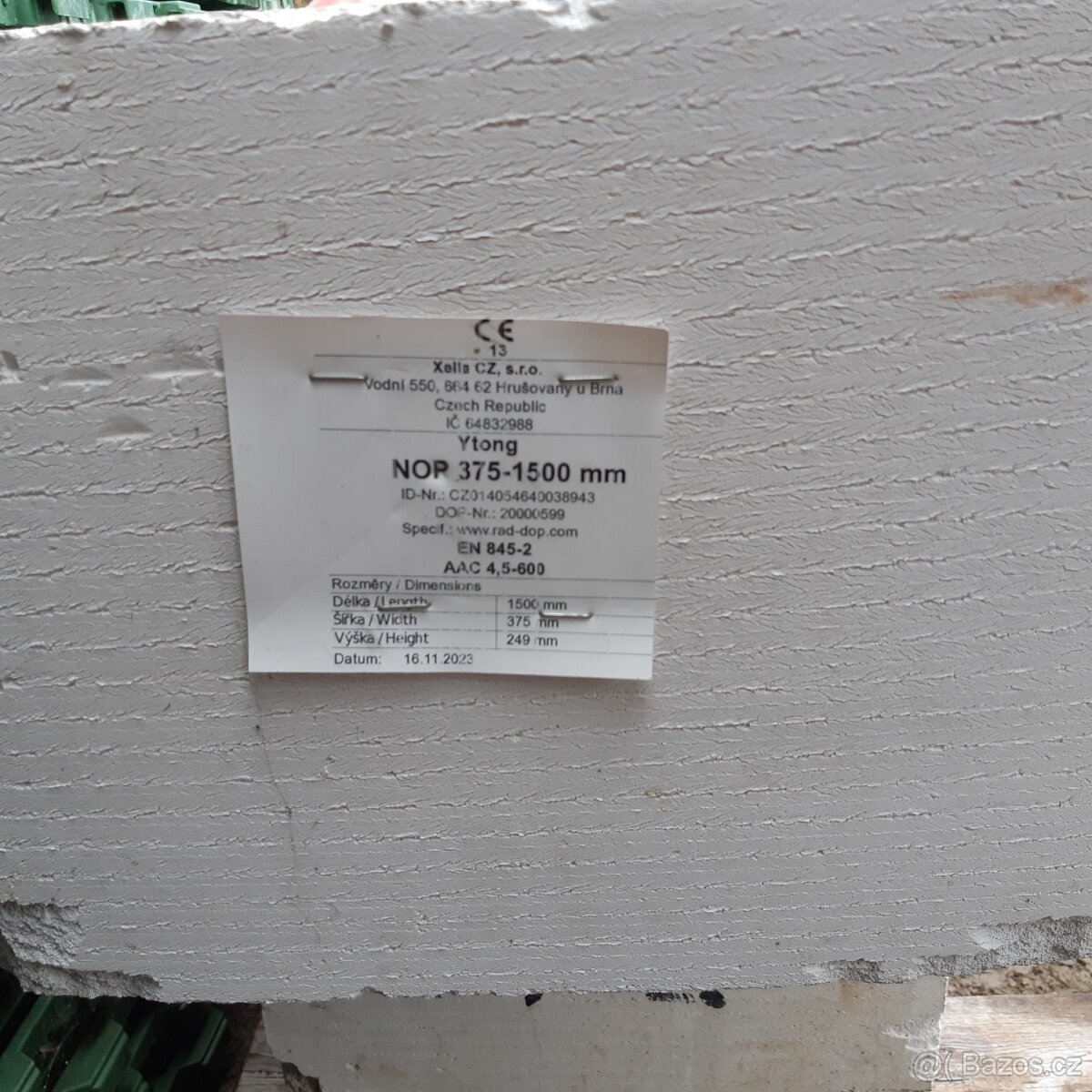 Nosné překlady ytong - 3