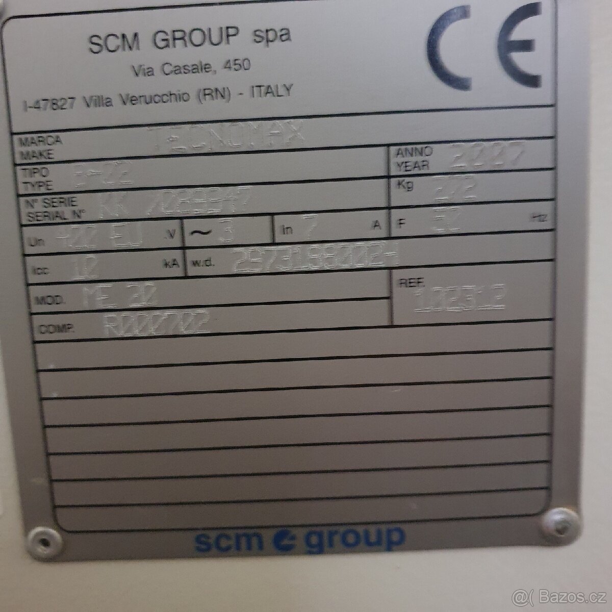 Olepovačka hran SCM Tecnomax ME 20 - 3