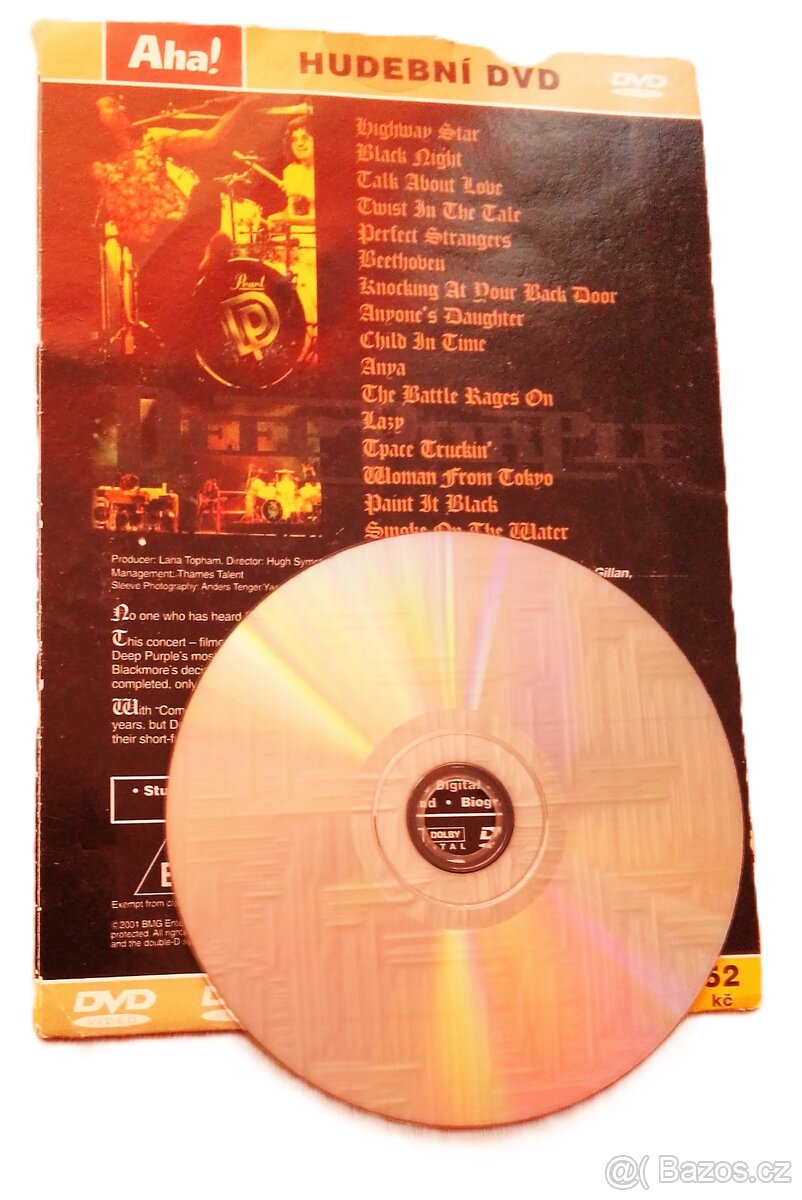 DVD DEEP PURPLE - 3