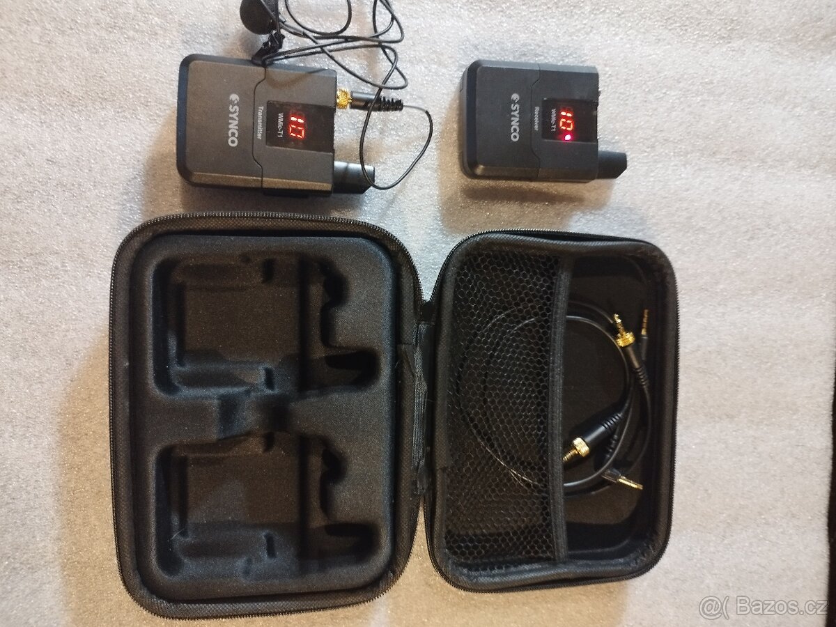 SYNCO WMic-T1 bezdrátový UHF mikrofonní systém - 3