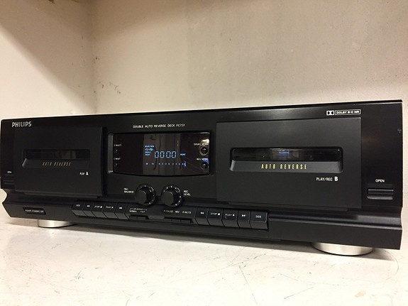 Tape Deck PHILIPS FC731 Double Revers System - 3