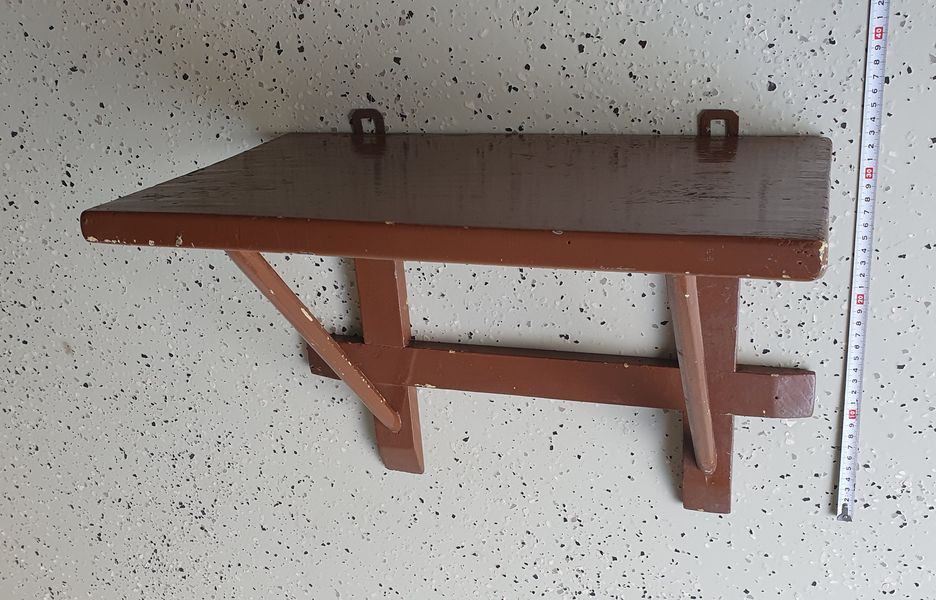 poličky police věšák masiv - 3