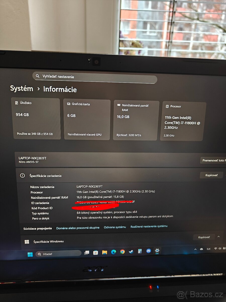 Acer Nitro 5 Shale Black - 3