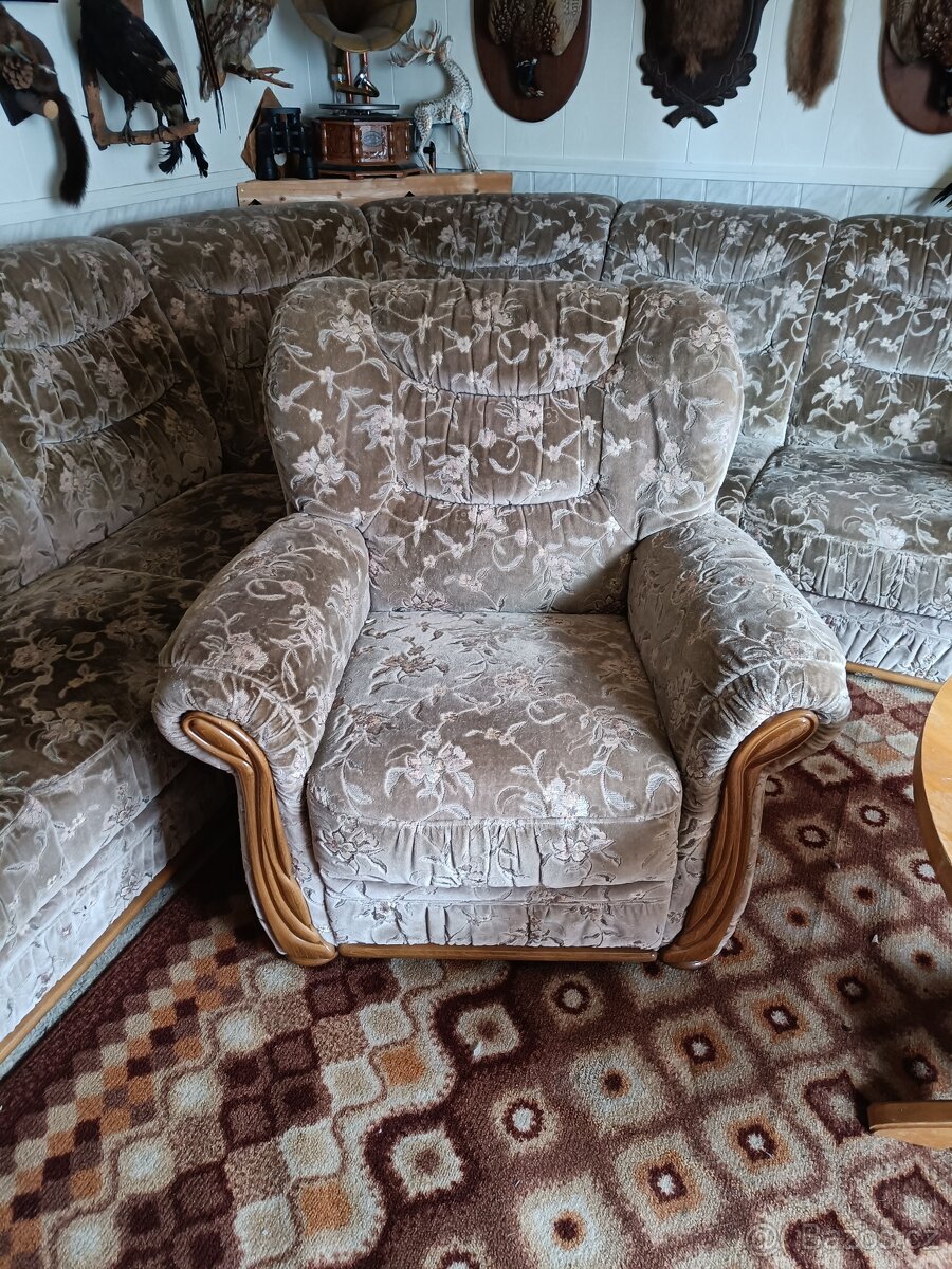 Rohová sedací souprava - 3